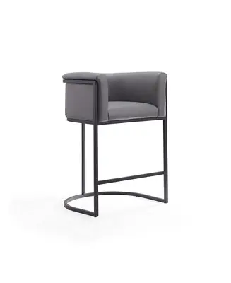 Deal Cosmopolitan Leatherette Upholstered Counter Stool