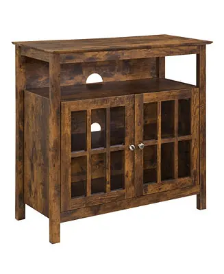 36" Big Sur Highboy TV Stand with Storage Cabinets Flash Sale