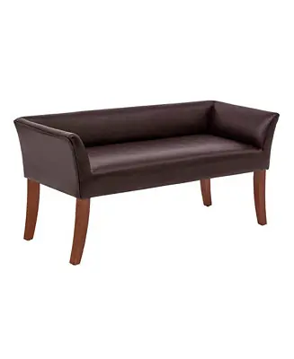 New Release 19.5" Designs4Comfort Ella Entryway Window Accent Seating Bench