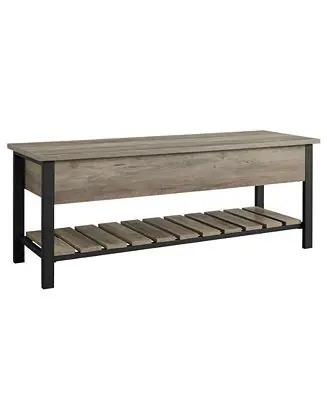 48" Open-Top Storage Bench with Shoe Shelf- White Oak Weekend Sale