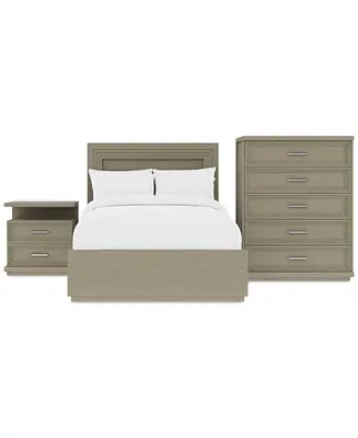 Special Offer Cascade 3-Pc. Bedroom Set (Full Bed, Chest & Nightstand)