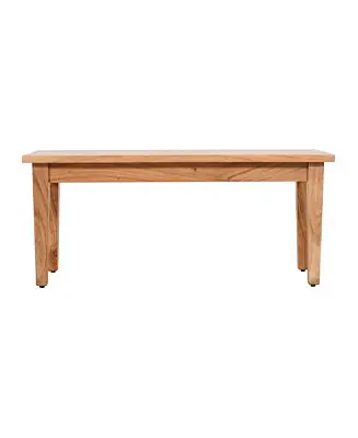 Free Returns Colby 42"" Traditional Classic Solid Hardwood Bench