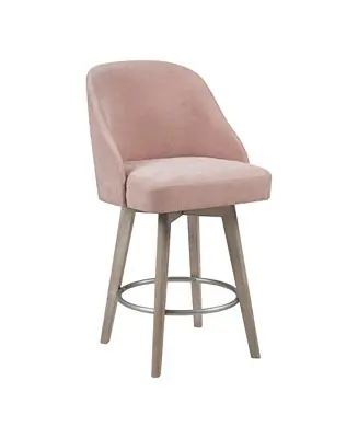Don’t Miss Out 20" Wood Pearce Wide Counter Stool with Swivel Seat