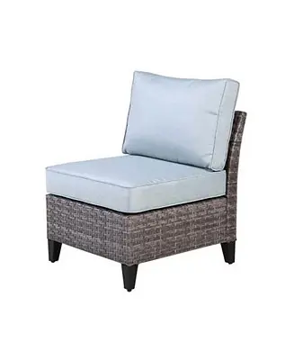 Mega Sale Serronova Brisbane Aluminum Cushioned Chair, Light Gray
