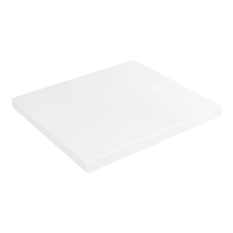 Special Discount American Tables & Seating 30" x 30" Square Pure White Super Gloss Resin Table Top