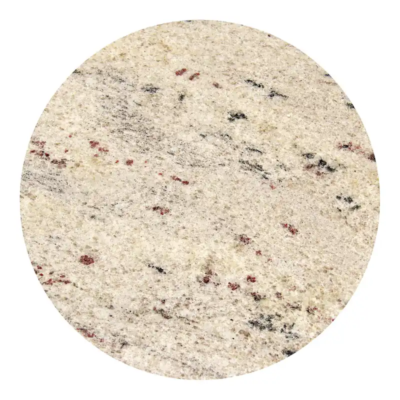 Modern Art Marble Furniture G208 24" Round Kashmir White Granite Tabletop