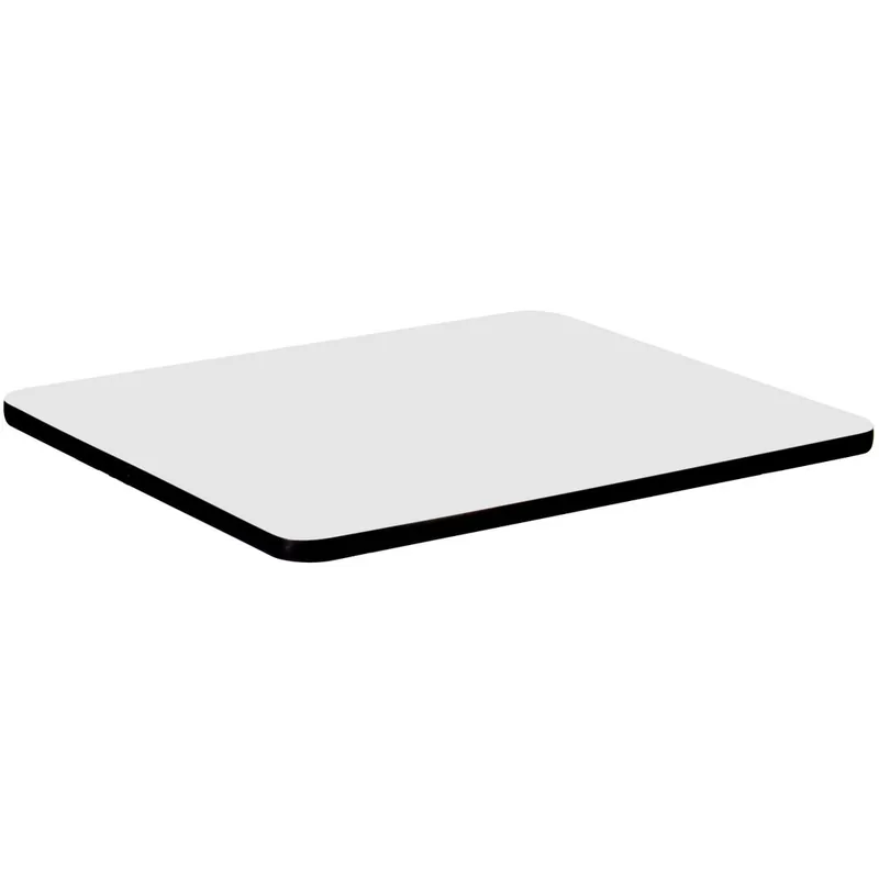 Weekend Sale Correll 36" Square White Finish High Pressure Bar & Cafe Table Top