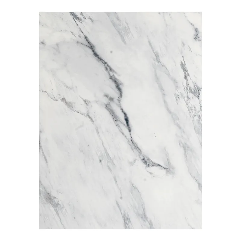 Superior Surfaces 24" x 30" Rectangular Black Faux Marble Eased Edge Squared Corner Indoor Table Top Latest