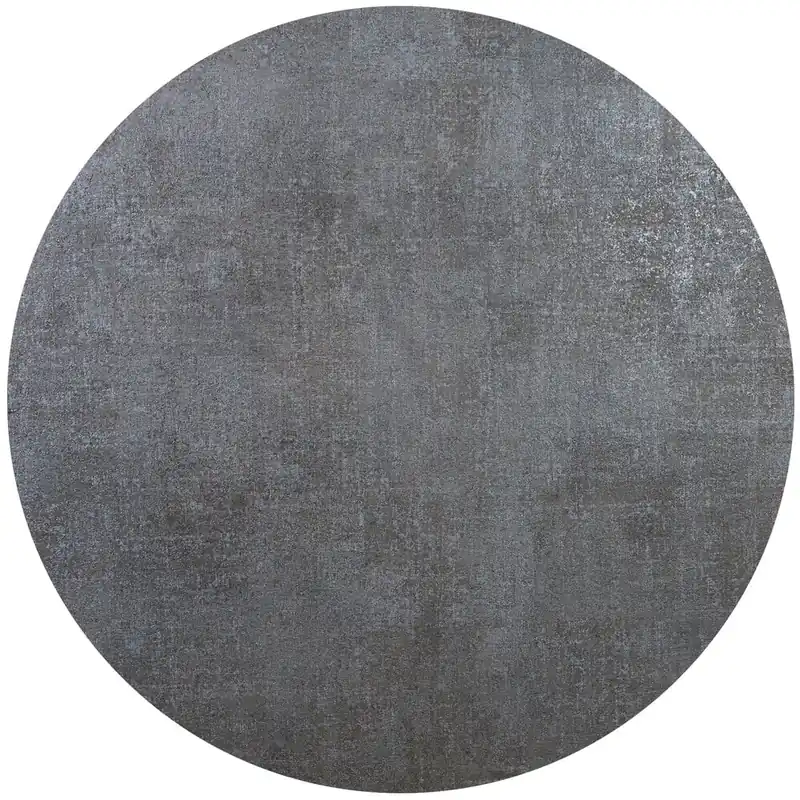 BFM Seating Tribeca 32" Round Frosted Slate Composite Laminate Outdoor Table Top with Knife Edge for BFM Table Bases Bulk Order