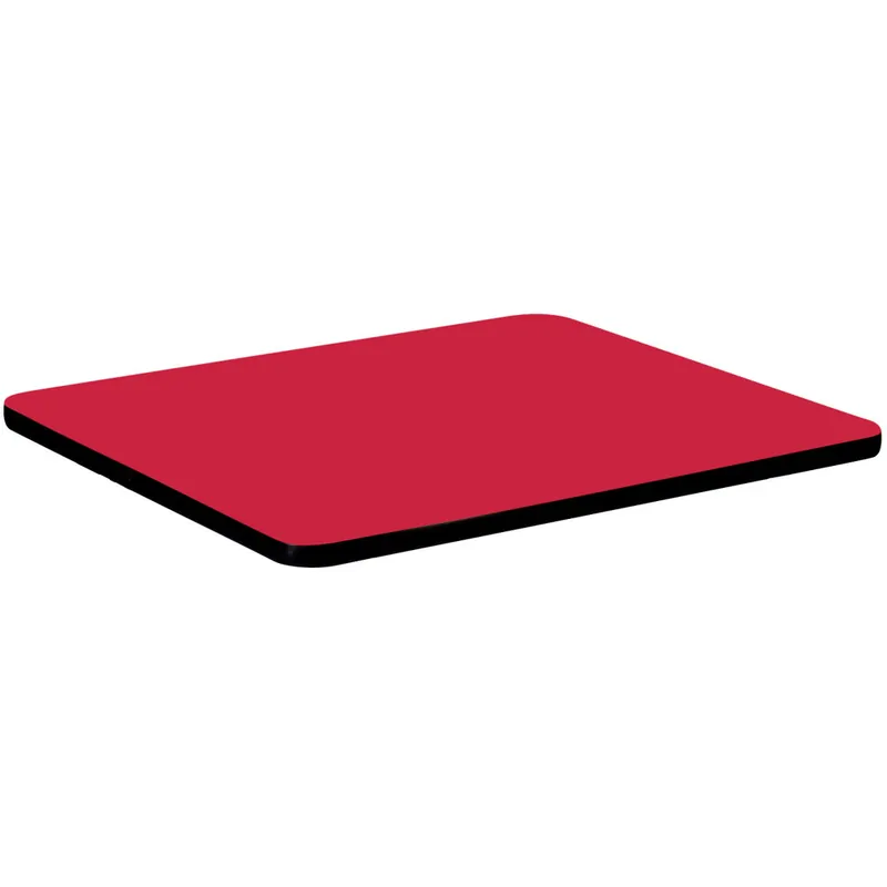 Correll 24" Square Red Finish High Pressure Bar & Cafe Table Top New Arrival