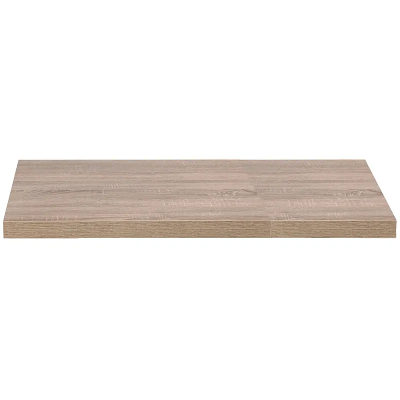 Factory Price Grosfillex US24VG59 VanGuard 24" x 30" Weathered Oak Resin Indoor Table Top