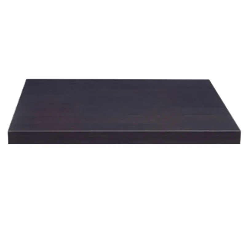 Grosfillex US36VG91 VanGuard 36" Square Wenge Resin Indoor Table Top Bulk Order