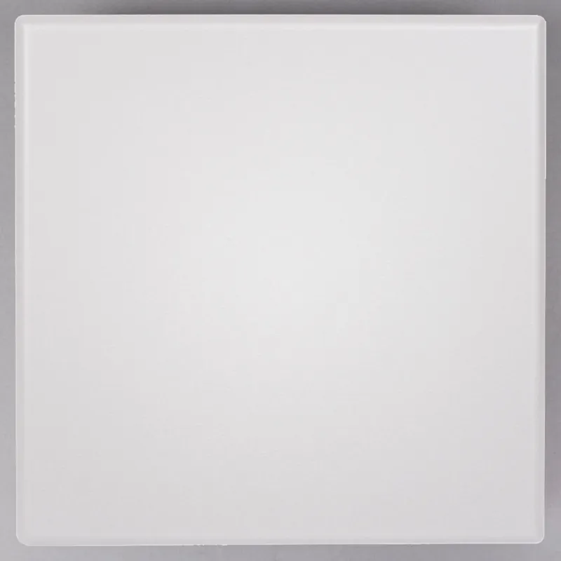 Exclusive Offer Grosfillex UT230004 32" x 32" White Square Molded Melamine Outdoor Table Top