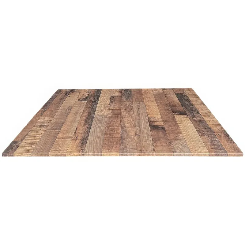 Weekend Sale Holland Bar Stool EuroSlim 32" x 32" Rustic Wood Indoor / Outdoor Table Top
