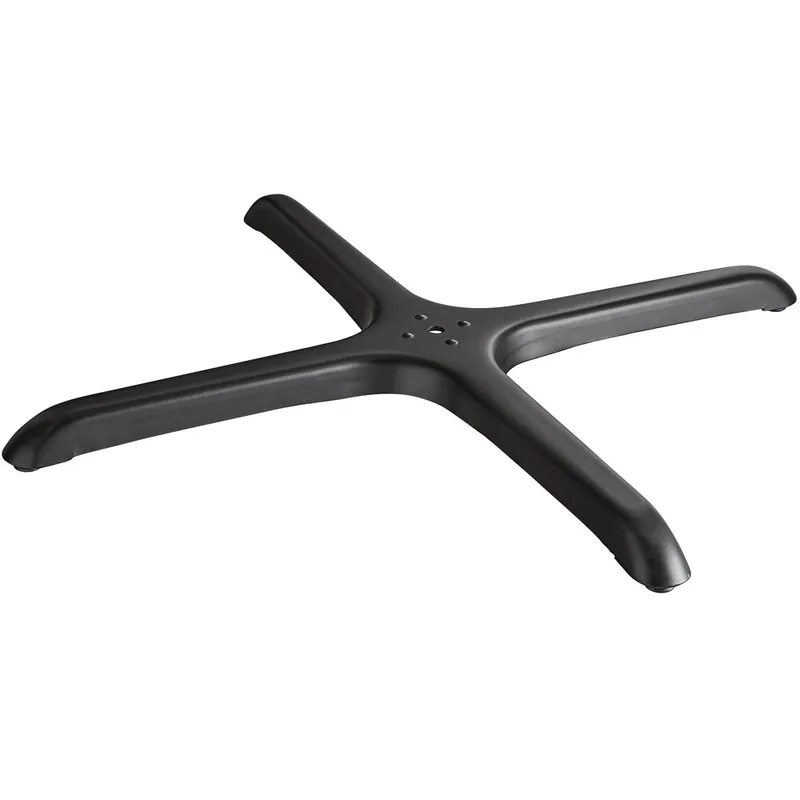 Lancaster Table & Seating Excalibur 33" x 33" Cross Outdoor Table Base Plate Express Delivery