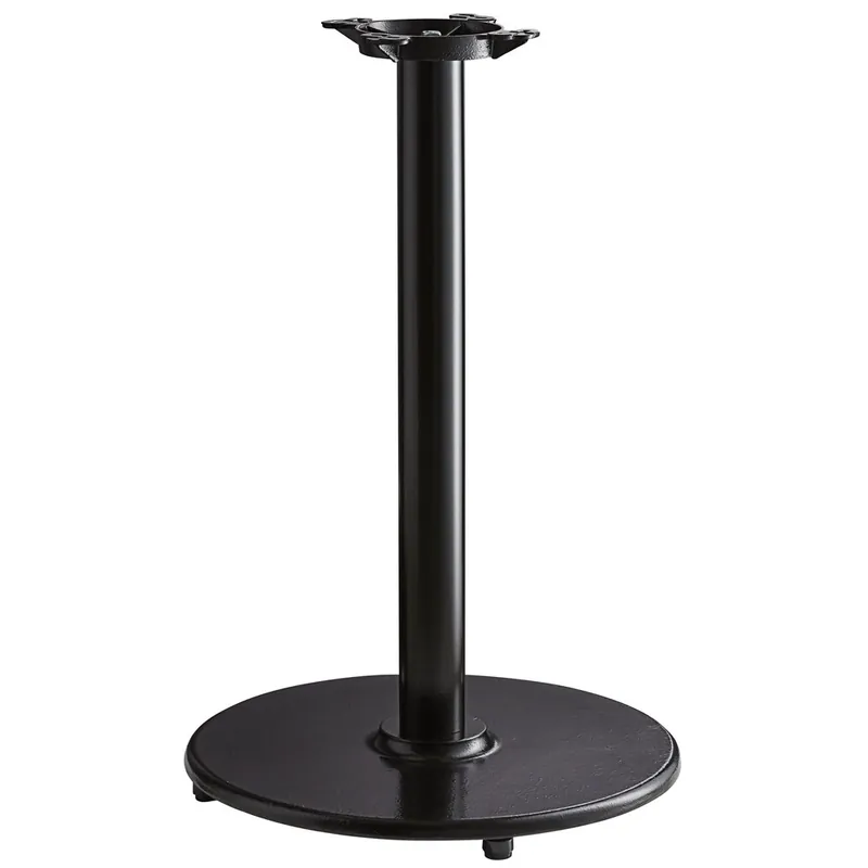 Lancaster Table & Seating Cast Iron 22" Counter Height Table Base with Self-Leveling Feet One Day Deal