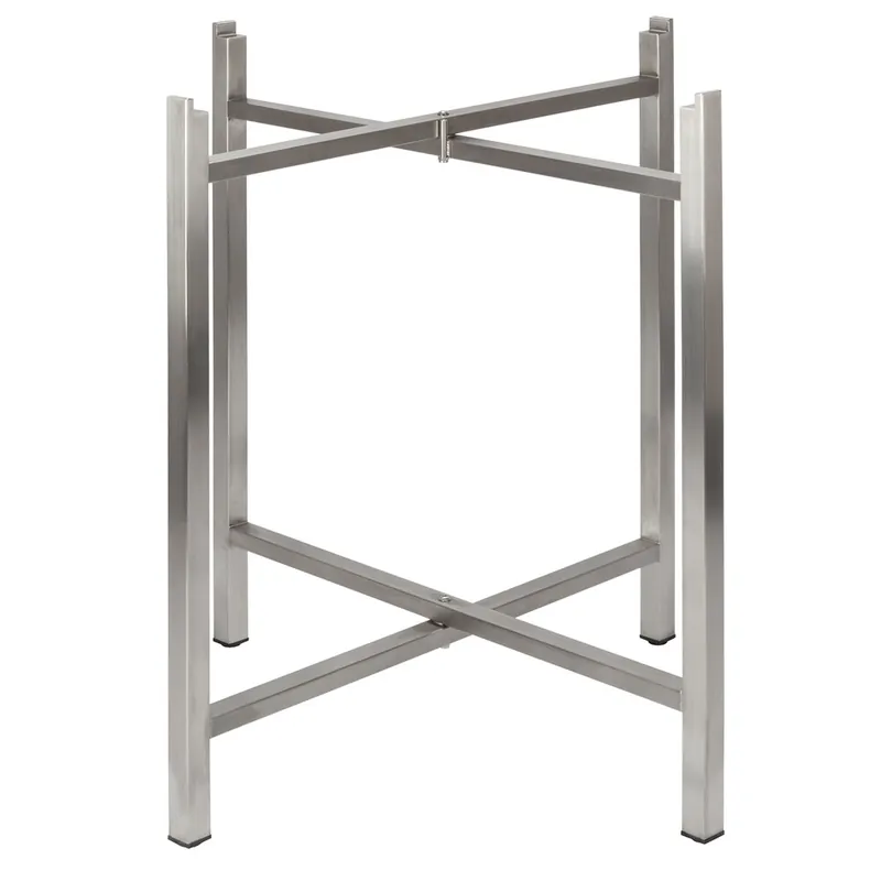 Bon Chef 50401 Flex-X 30" Foldable Stainless Steel Table Bar Height Base Instant Buy