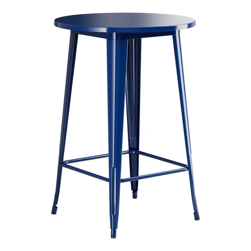 Price Drop Lancaster Table & Seating Alloy 30" Round Sapphire Bar Height Outdoor Table