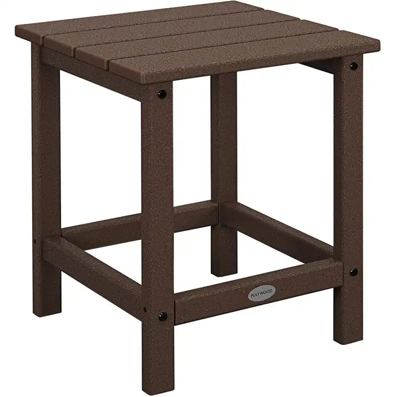 POLYWOOD Long Island 18" Mahogany Side Table Order Now