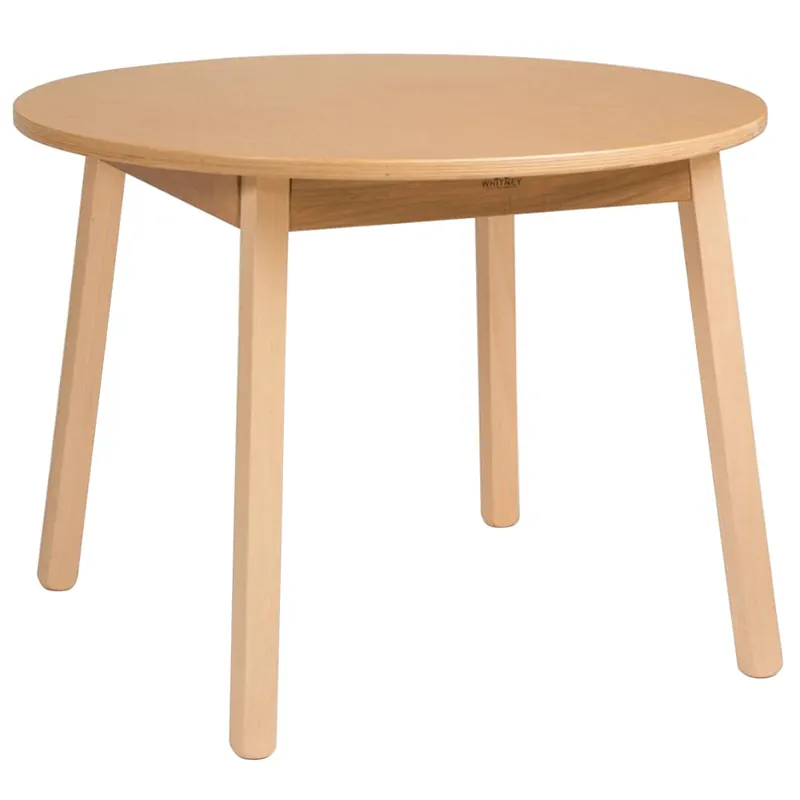 Whitney Brothers WB0179 28" Round Wood Children's Table Certified