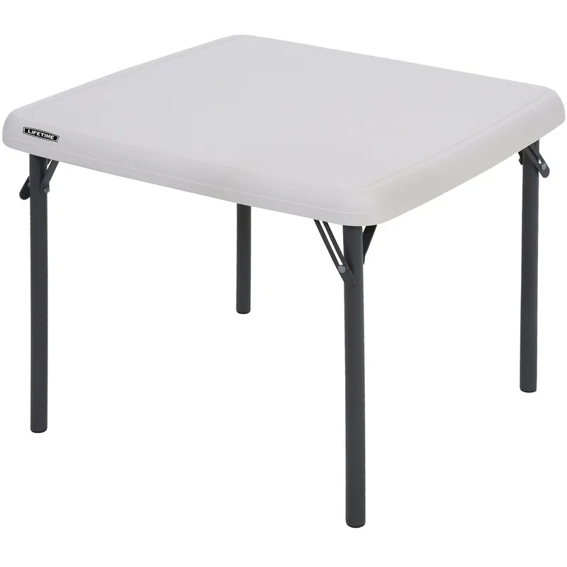Lifetime 80425 24" x 24" Square Almond Children's Folding Table Popular