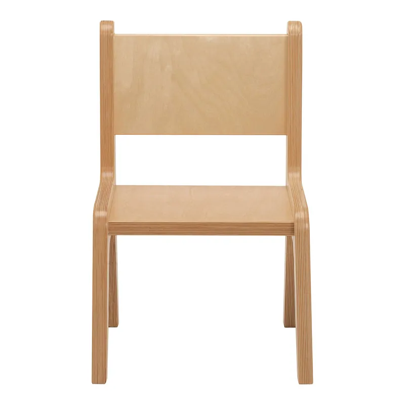 Whitney Brothers CR2510N Whitney Plus 10" Wood Children's Chair with Natural Seat and Back One Day Deal