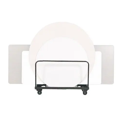New Arrival Correll T4896U 28" x 48" Universal Table Truck for 48" and 60" Round Tables and 18" x 60" up to 36" x 96" Rectangular Tables