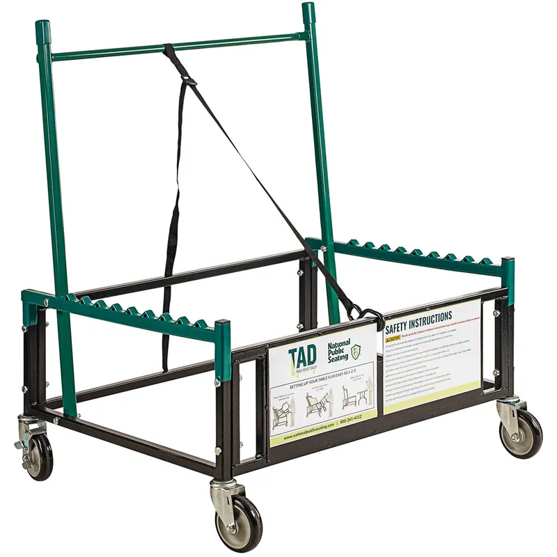National Public Seating TAD 38" x 30" x 44 1/2" Table Assist Dolly Time-Limited