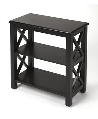 Seasonal Sale Vance Black Licrice Bookcase