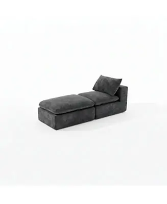 Modern Chenille Cloud Sofa - Freely Combinable & Comfortable Direct From Manufacturer