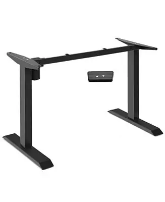 37.5"–53.5" Width, 26"–45" HeightSteelMotorized Lift, Quiet operation, Adjustable width , Standing desk frame Flash Sale