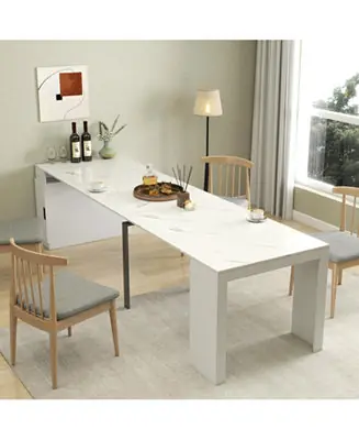 Streamdale Extendable Dining Table with Outlet & Storage Best Price