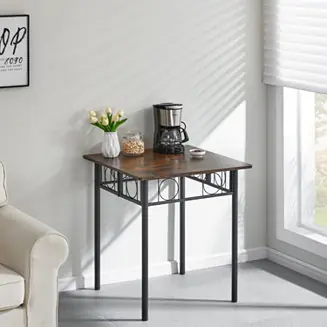Limited Offer Folding Dining Table with Wheels, Storage, and Drawers