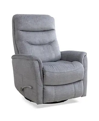 one packPolyester Gemini - Capri Silver Swivel Glider Recliner High Quality