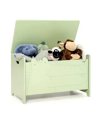 Kids Toy Box with Safety Hinge for Secure Storage and Easy Access to Toys Buy Online