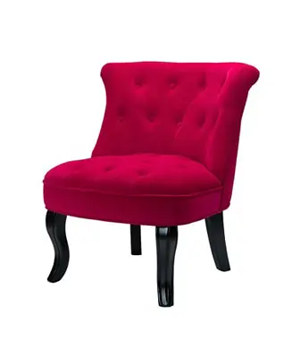 Upholstered Paolino Accent Chair with Button-tufted Back No Minimum Order