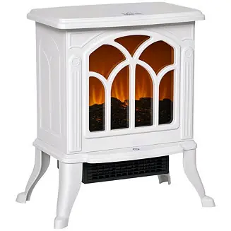 Instant Buy Living Room Electric Fireplace Stove Heater, 750W/1500W,
