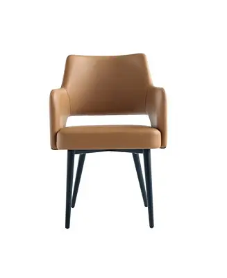 Tremont Leatherette Upholstered Dining Armchair Editor’s Pick
