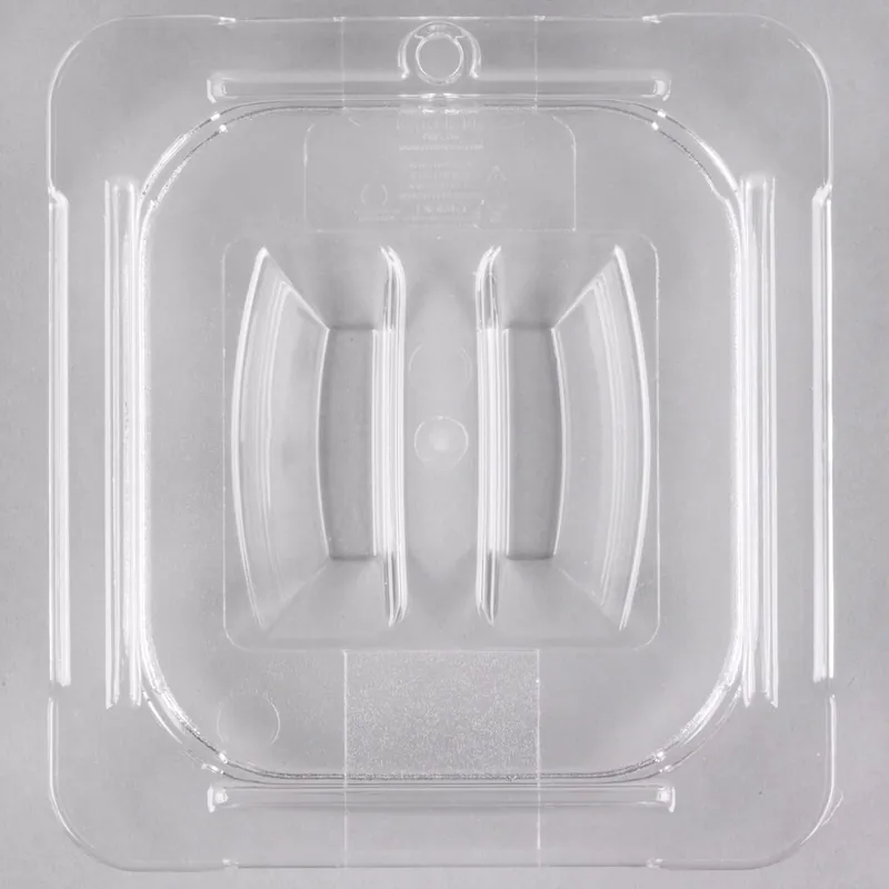 Weekend Sale Carlisle 10310U07 StorPlus 1/6 Size Clear Universal Handled Lid