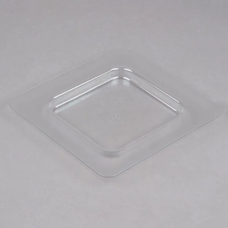 No Minimum Order Cambro 60CFC135 ColdFest 1/6 Size Clear Flat Pan Lid