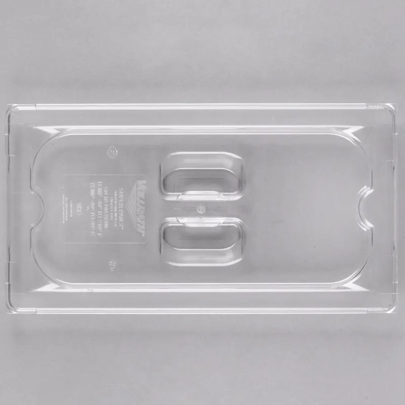 Viral Vollrath 31300 Super Pan® 1/3 Size Clear Polycarbonate Solid Cover