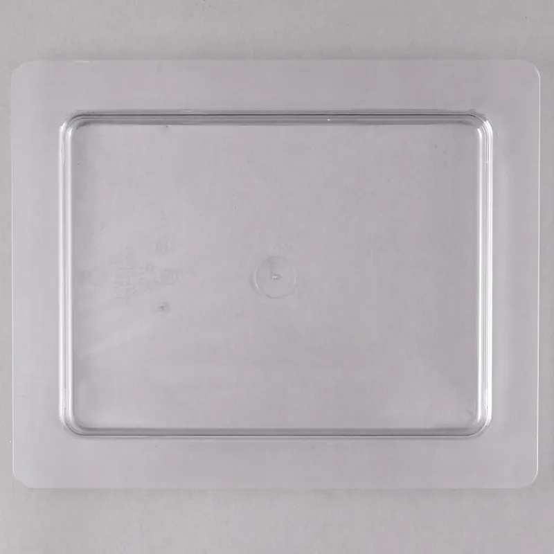 Exclusive Cambro 20CFC135 ColdFest 1/2 Size Clear Flat Pan Lid