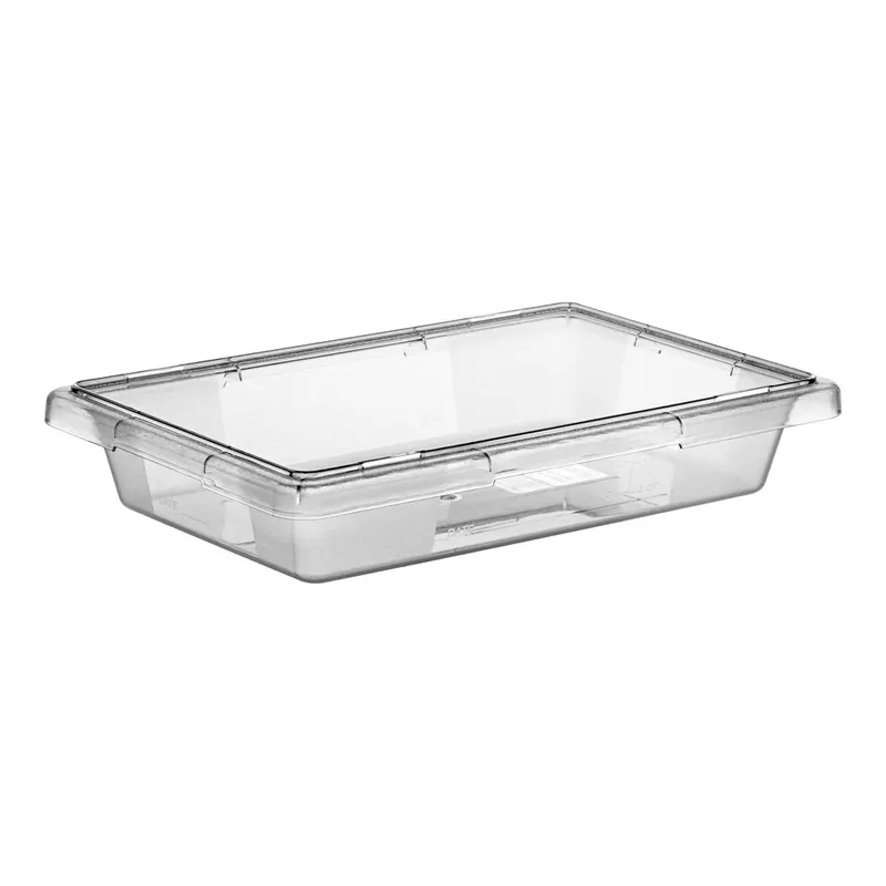 Crafted Choice 18" x 12" x 3 1/2" Clear Polycarbonate Food Storage Box