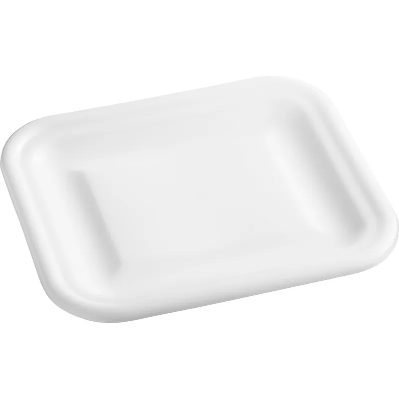 Holiday Sale Choice 14 1/2" x 12 1/2" White Plastic Food Storage Box Lid