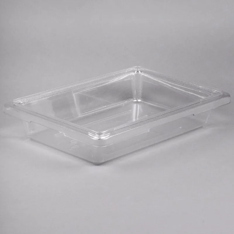 Cambro 12183CW135 Camwear® 18" x 12" x 3 1/2" Clear Polycarbonate Food Storage Box Buy Today