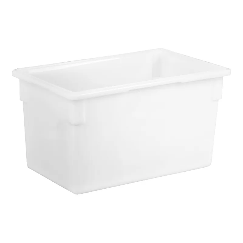 Direct From Manufacturer Cambro 182615P148 26" x 18" x 15" White Poly Food Storage Box