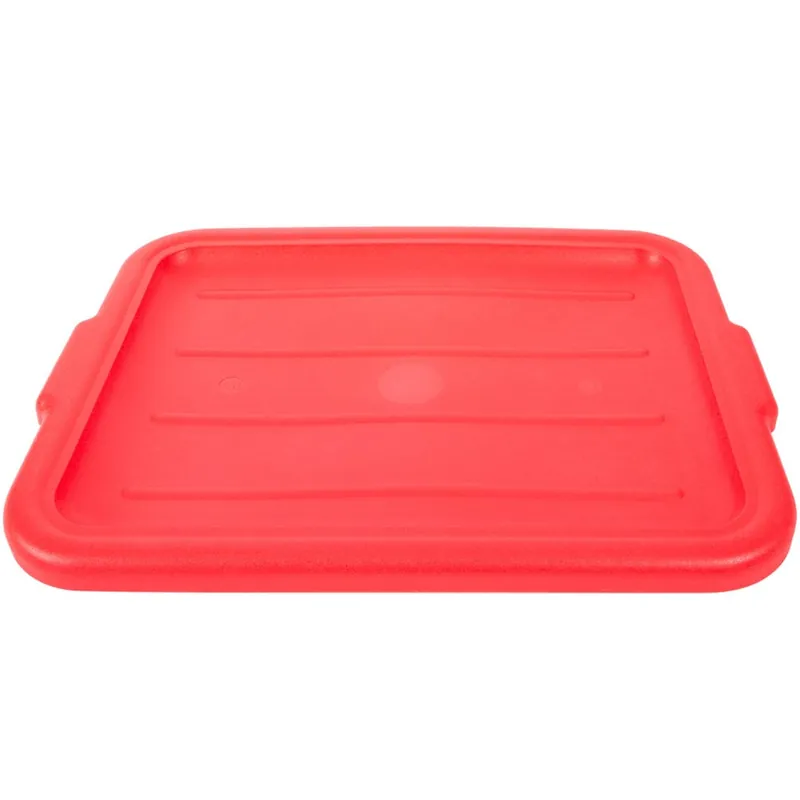 Vollrath 1522-C02 Recessed Food Storage Box Lid - Traex Color-Mate Red 20" x 15" Fresh Stock