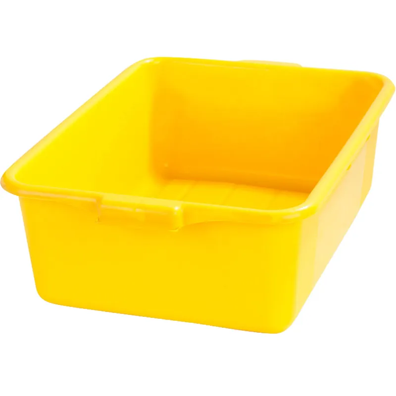 Carlisle N4401104 Comfort Curve 20" x 15" x 7" Yellow Polyethylene NSF Bus Tub Reduced Price