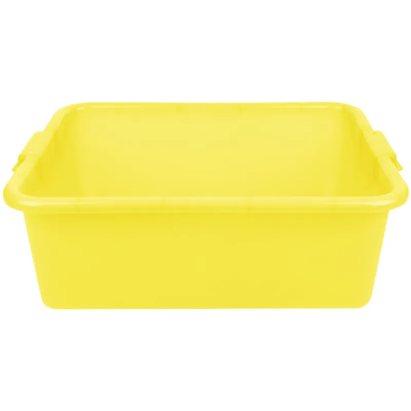 Mega Sale Vollrath 1517-C08 Perforated Drain Box - Traex Color-Mate Yellow 20" x 15" x 7"