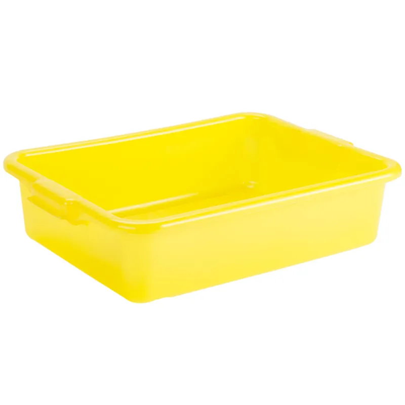 Trending Vollrath 1521-C08 Perforated Drain Box - Traex Color-Mate Yellow 20" x 15" x 5"